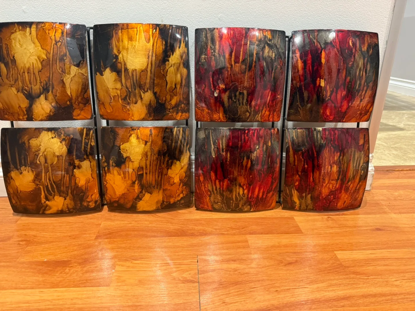 Modern Abstract Metal Wall Art thumbnail