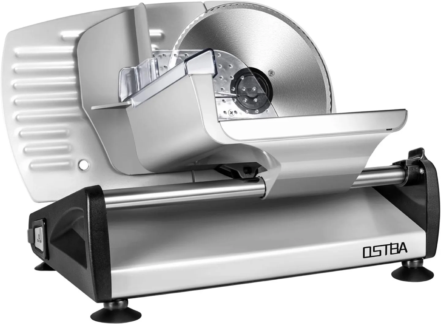 OSTBA Meat Slicer (150W Stainless Steel Blade) thumbnail