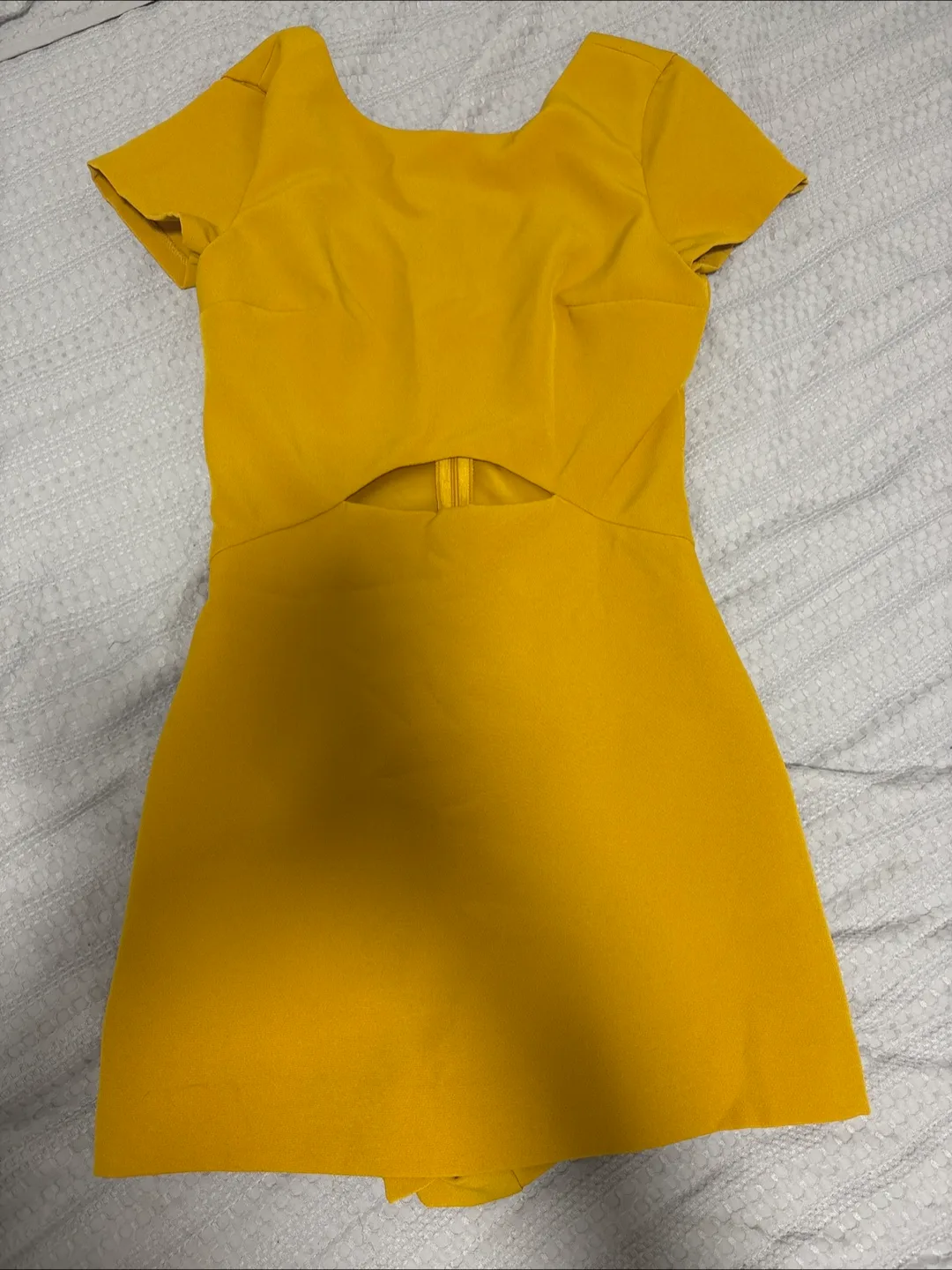 Yellow Mini Dress thumbnail