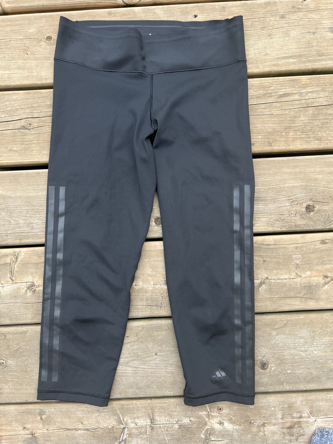 Adidas Climalite Black Leggings - Size S