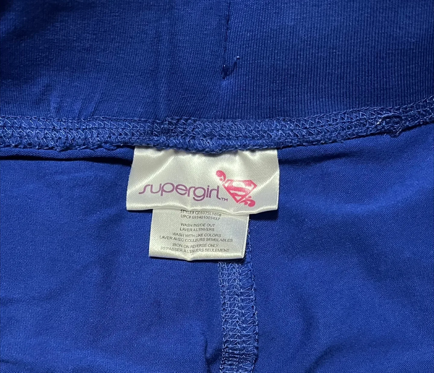 Supergirl cotton Tank Top & Shorts Set (Medium) image indicator(9)