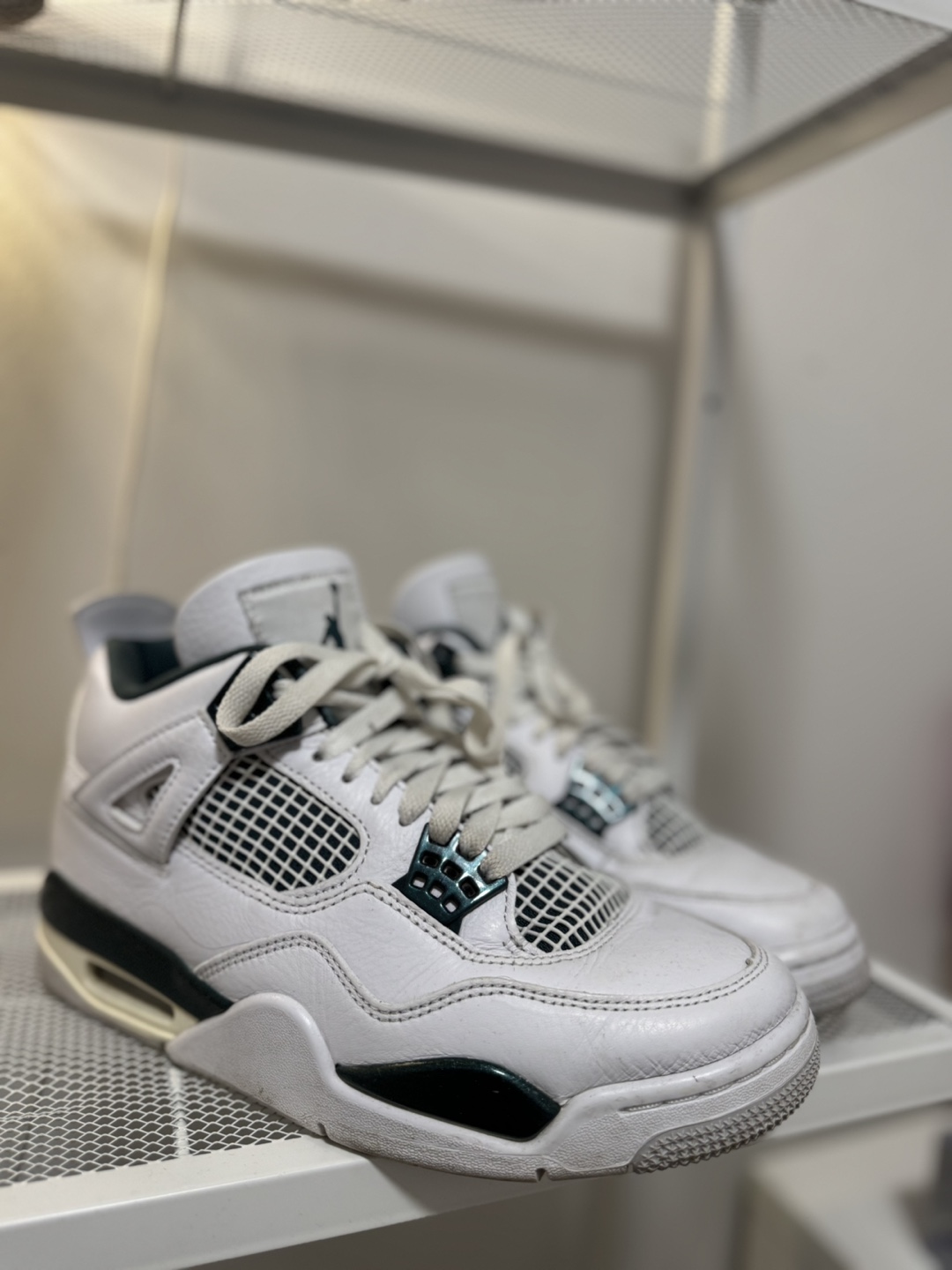Nike Air Jordan 4 Retro White/Pine Green