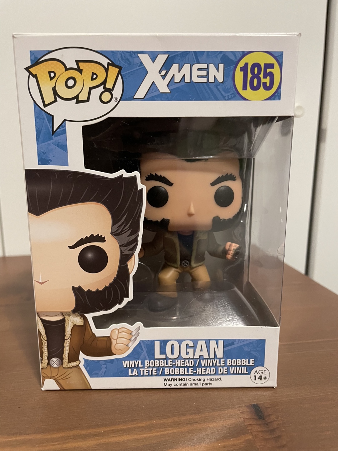 Funko Pop! X-Men Logan #185 (New in Box)