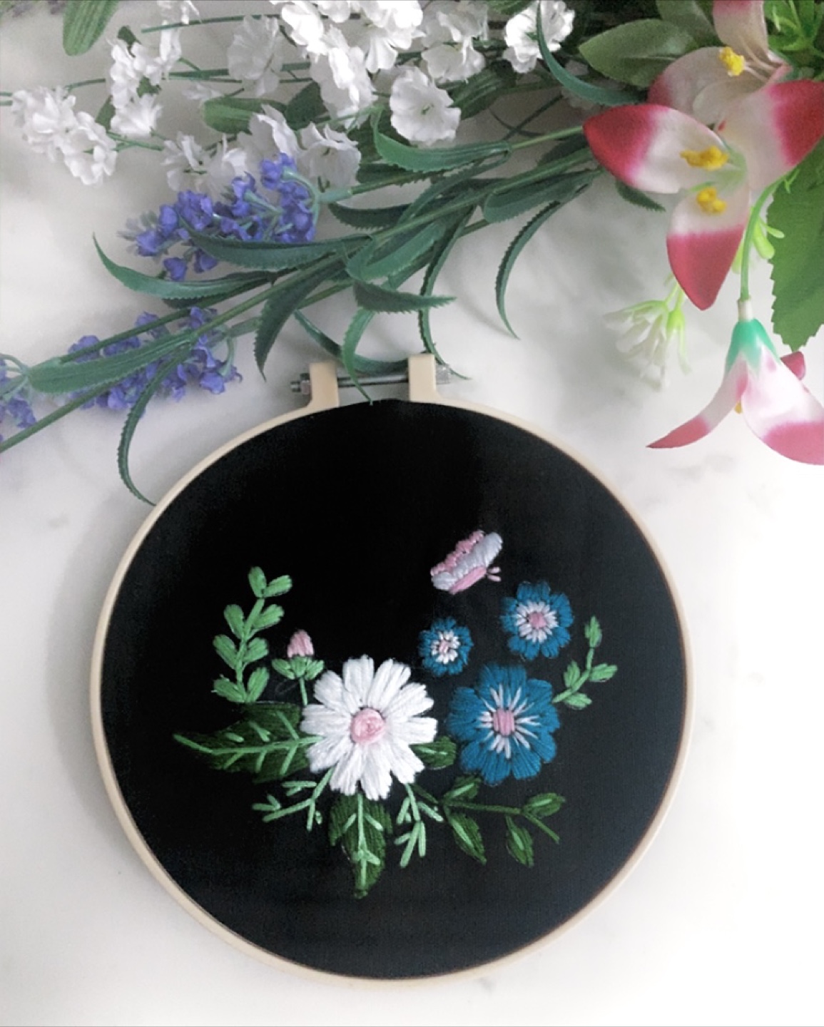 Handmade Embroidery Hoop Art - photo 2