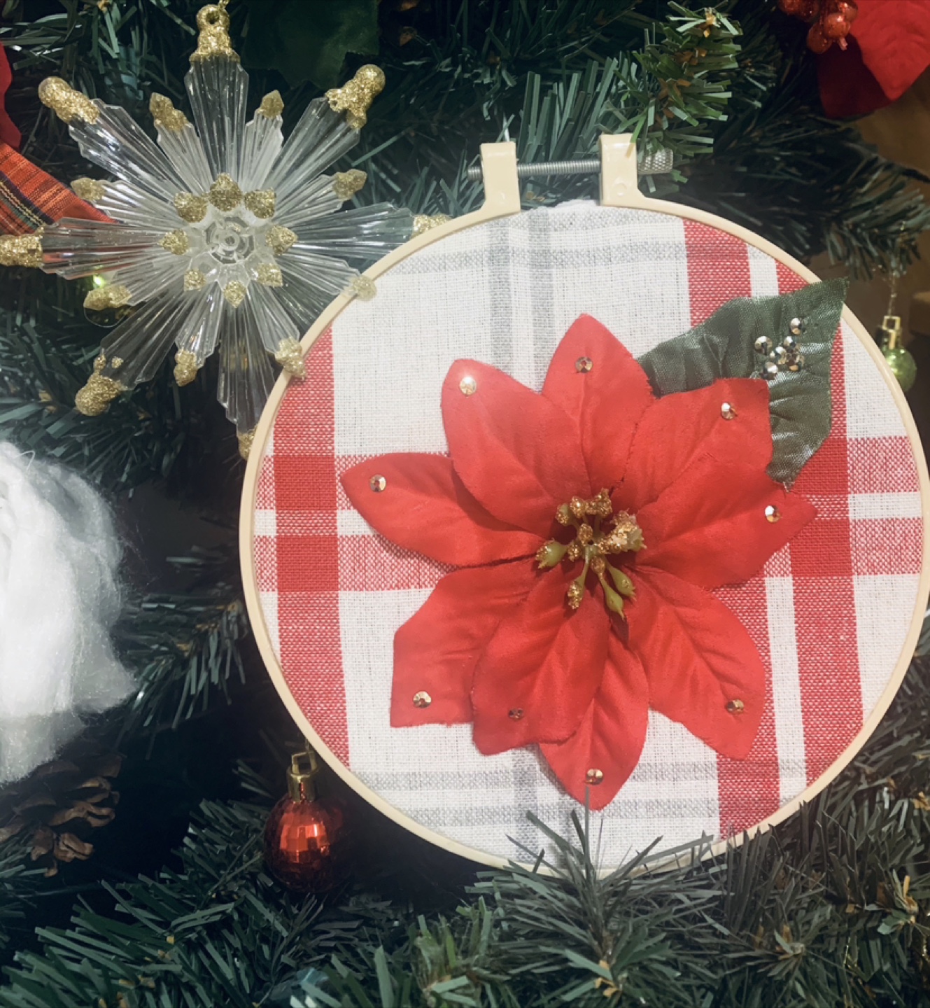 Handmade Embroidery Hoop Art - photo 3