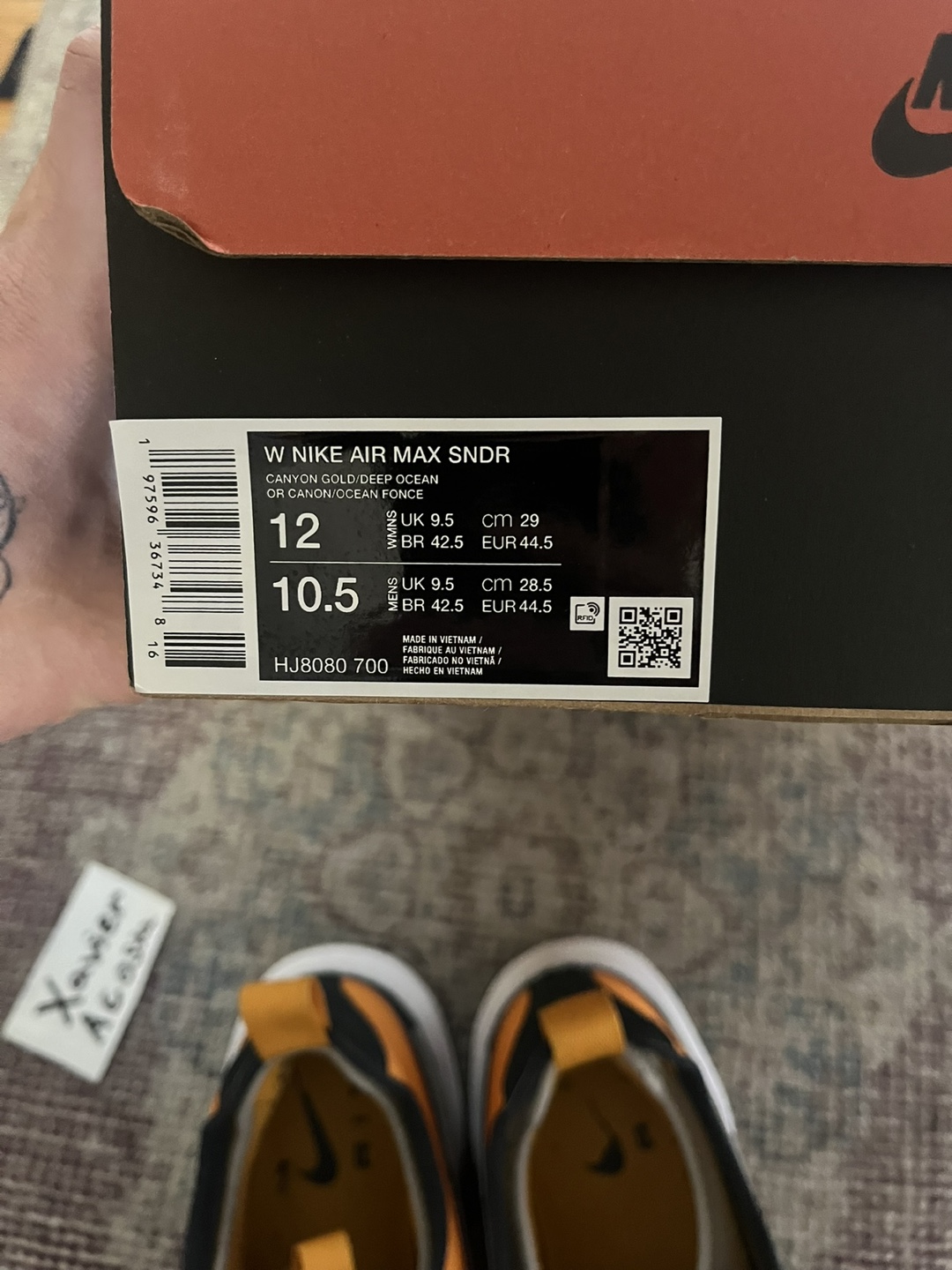 Nike Air Max SNDR Size 10.5 US - photo 5