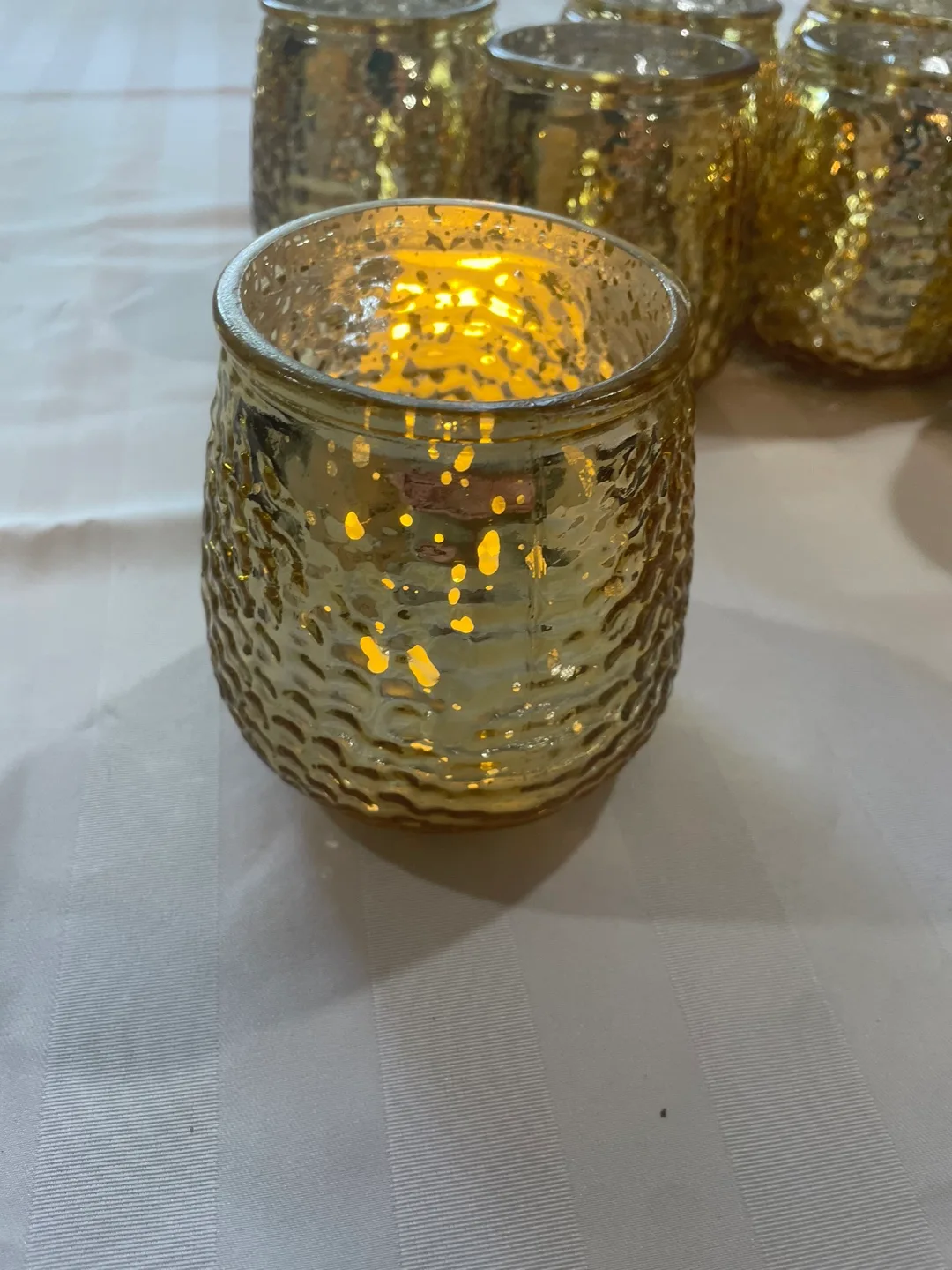 12 gold candleholders thumbnail