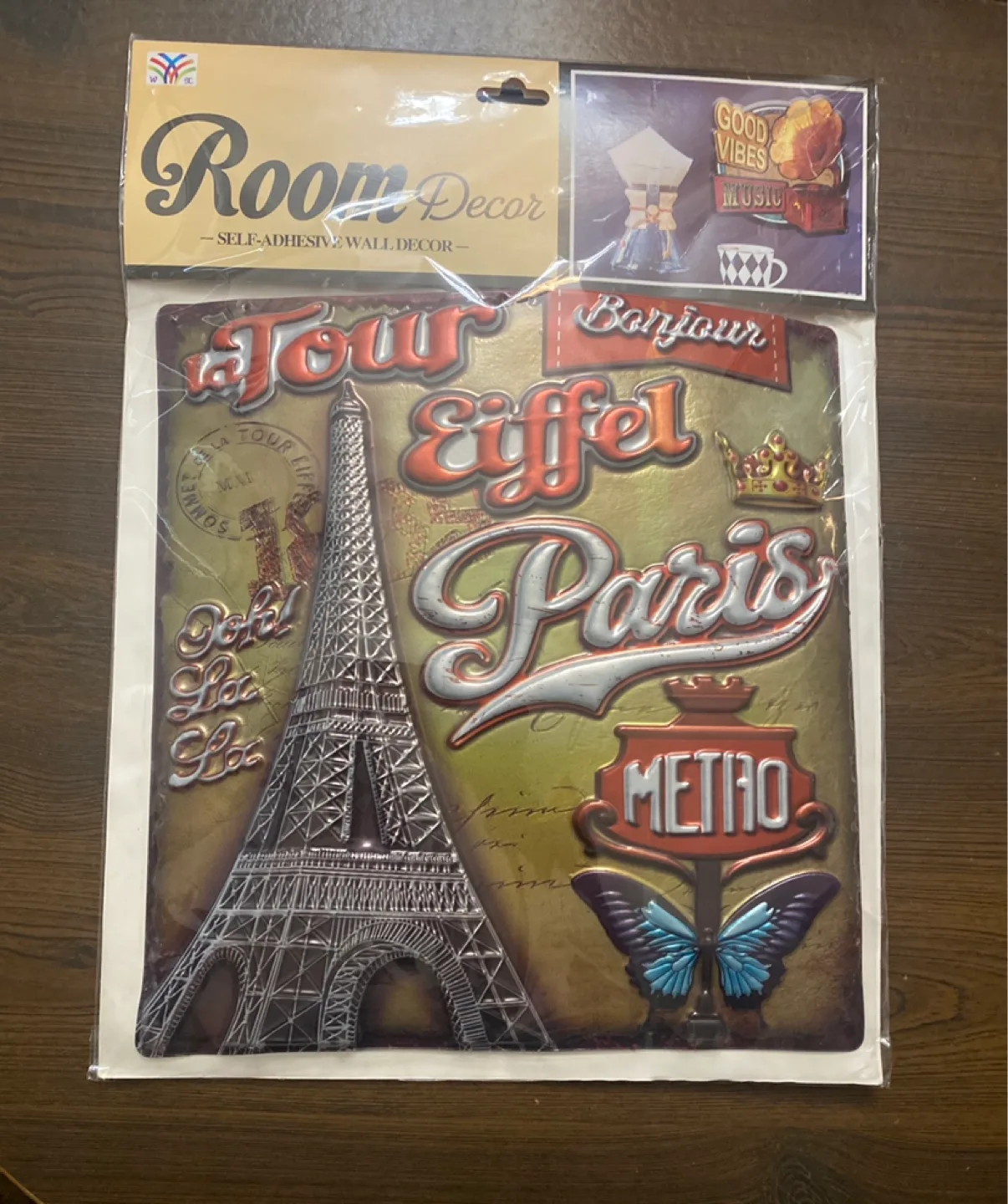 Room Decor Eiffel Paris Wall Decor - New thumbnail