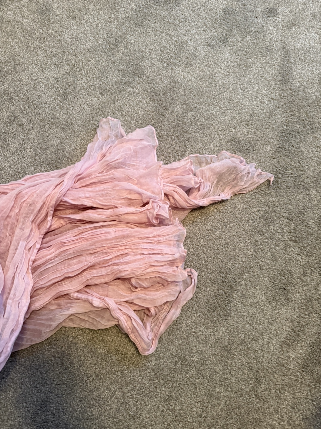 4 Dusty Pink Table Runner Cheesecloths 10ft each - photo 5