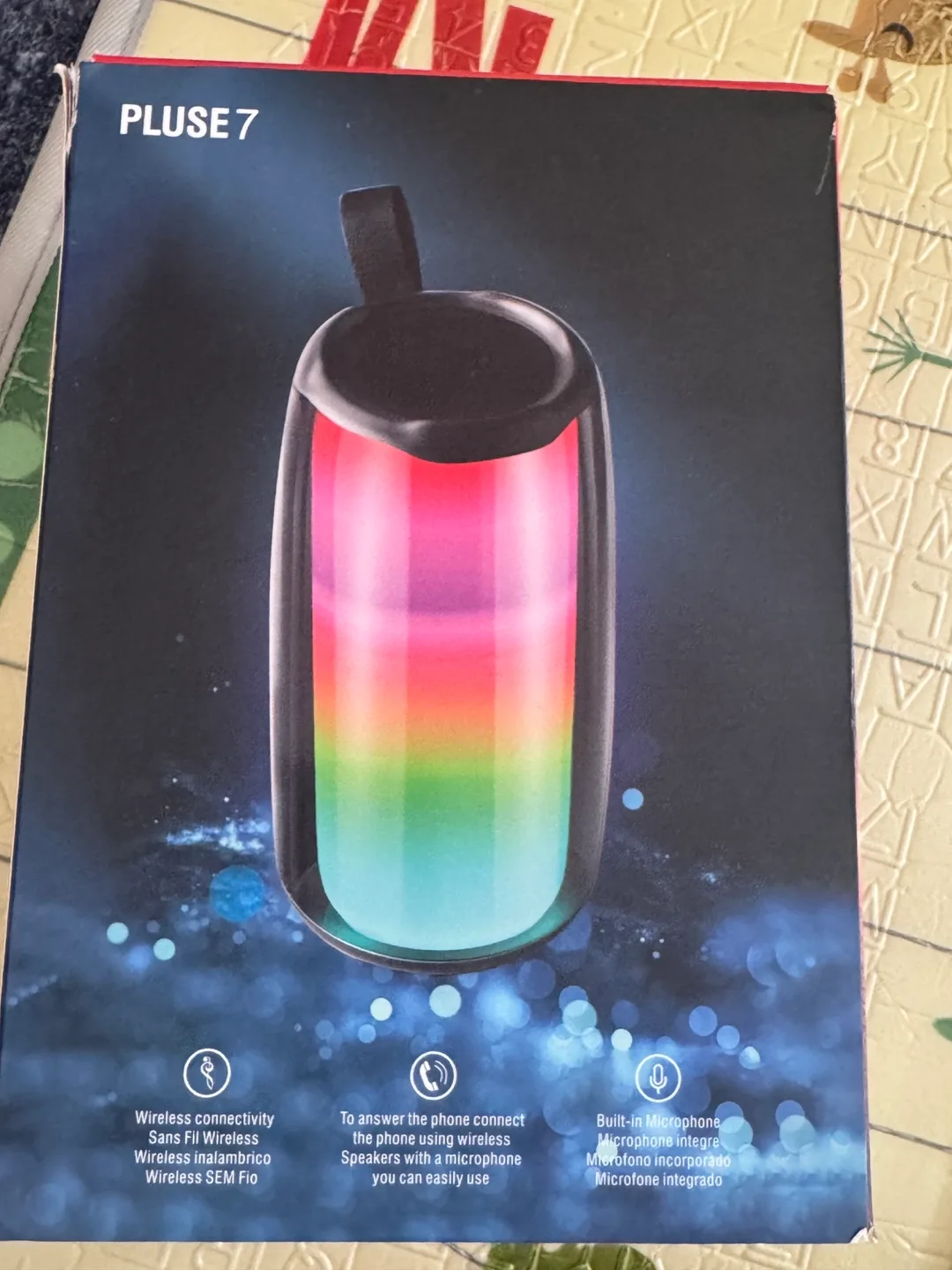 Synexa Karaoke Machine Portable Bluetooth Speaker image indicator(8)