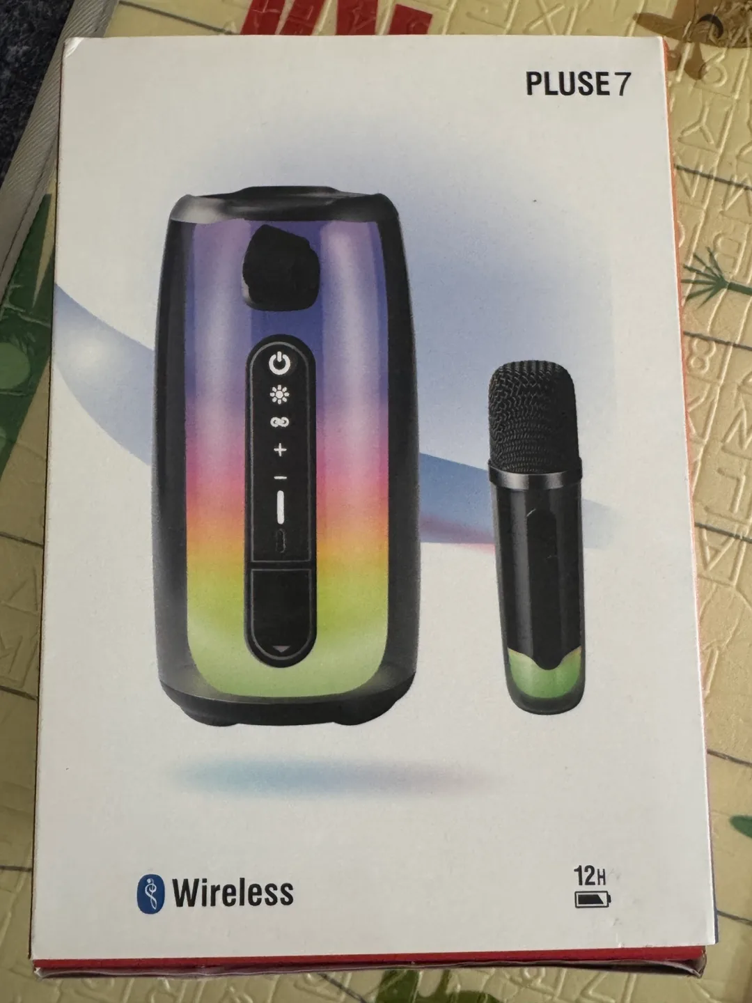 Synexa Karaoke Machine Portable Bluetooth Speaker image indicator(7)