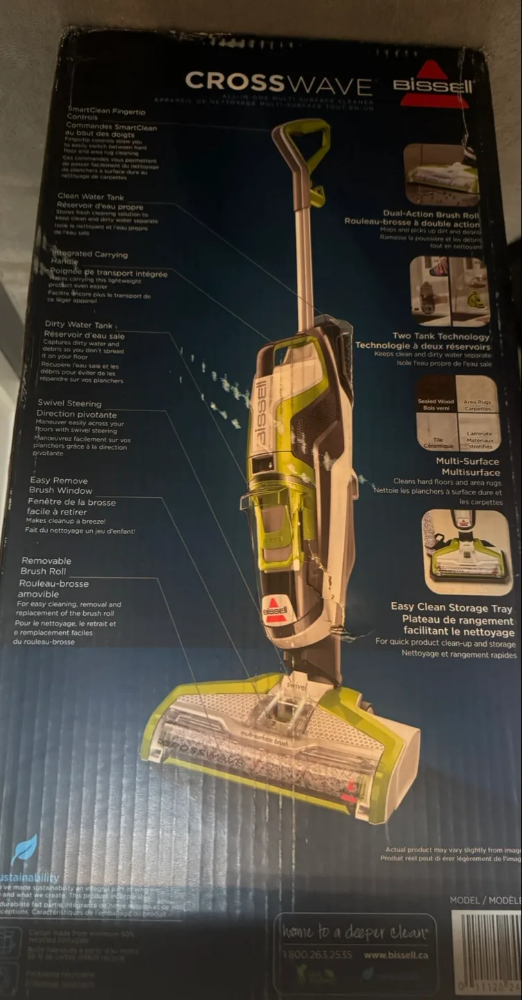 Bissell CrossWave Multi-Surface Cleaner thumbnail