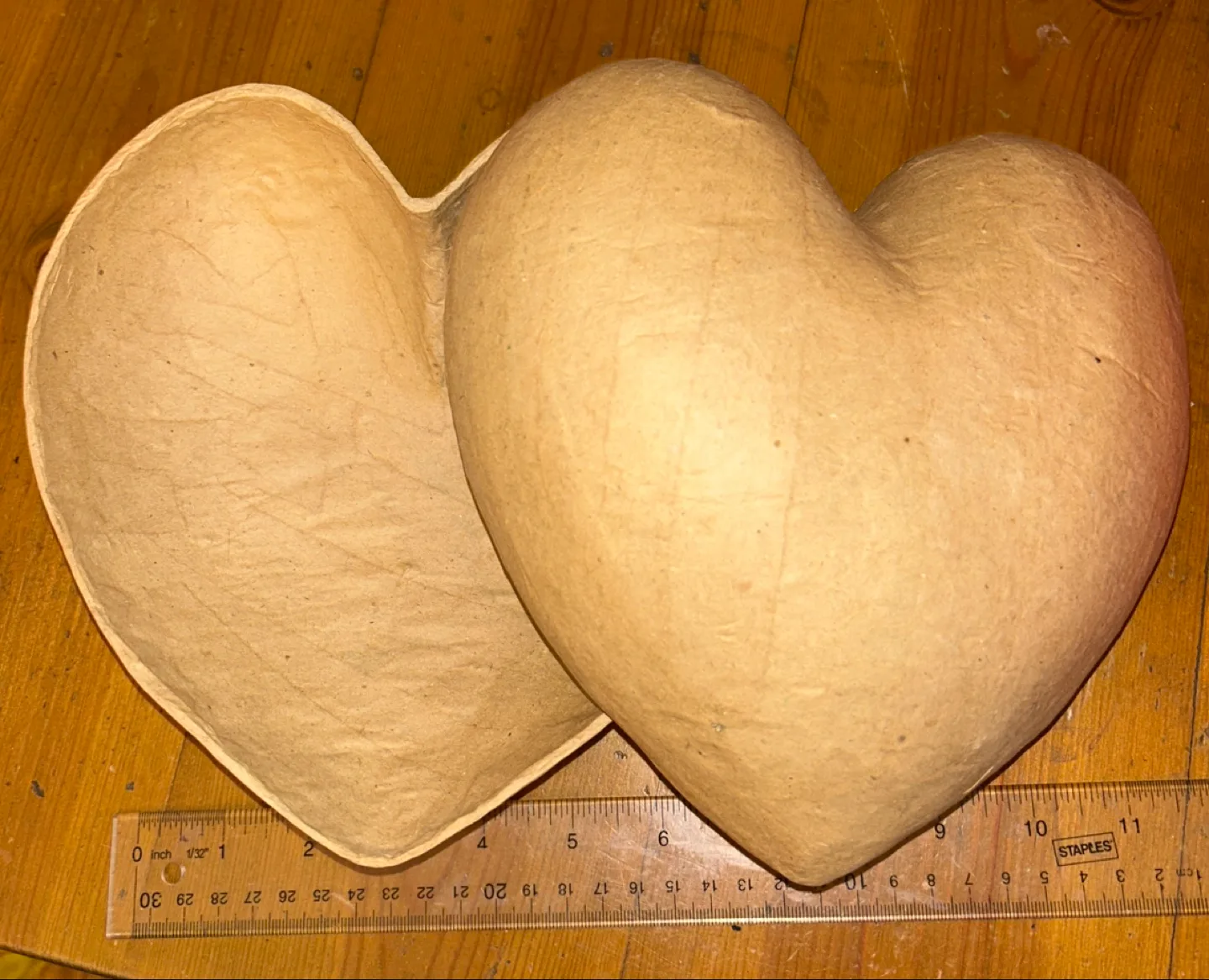 Large Cardboard Heart Box 8x7” For Storage Or Crafting 🥕 image indicator(2)