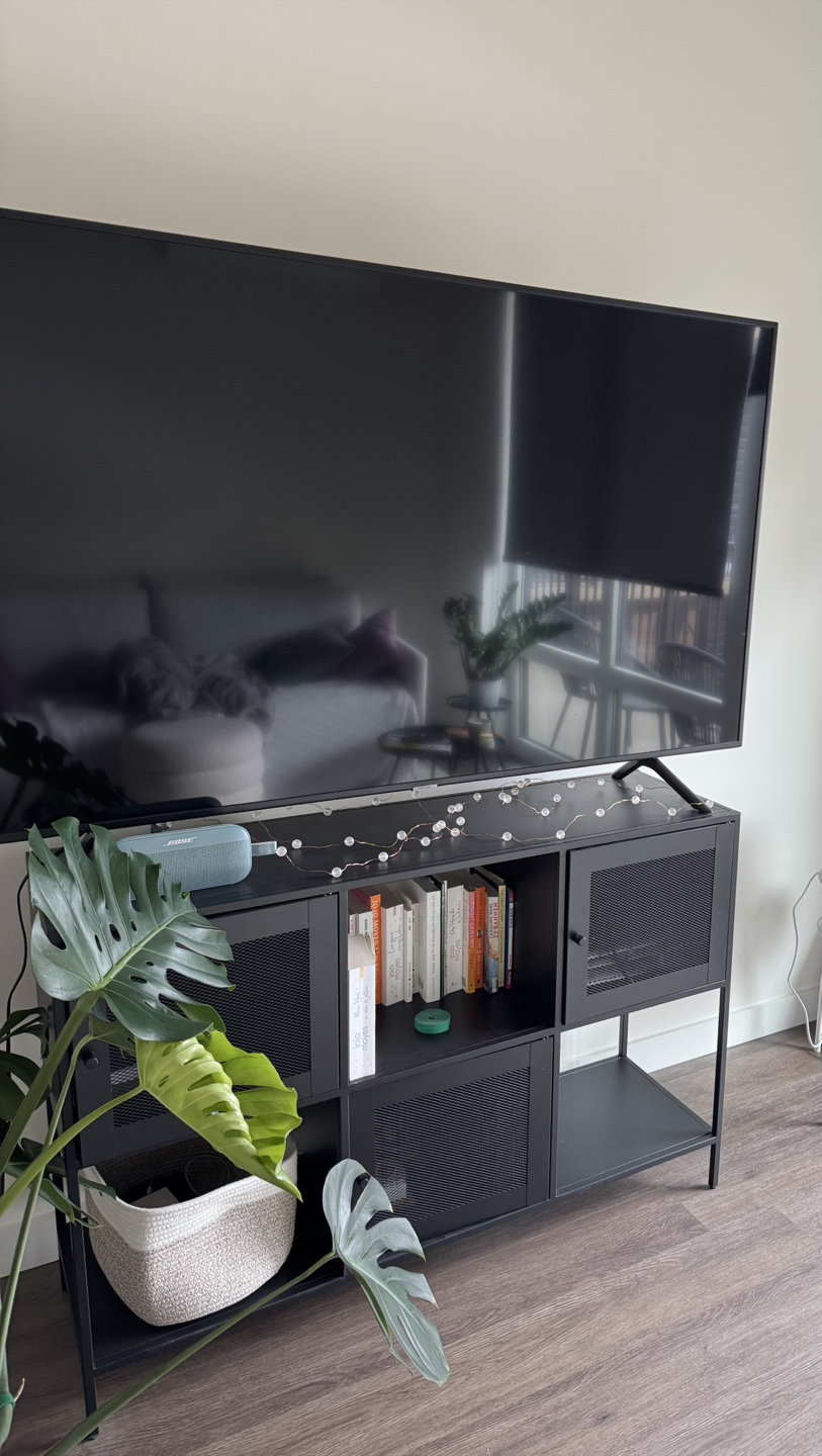 Black Metal Media Console/ TV Stand - photo 5