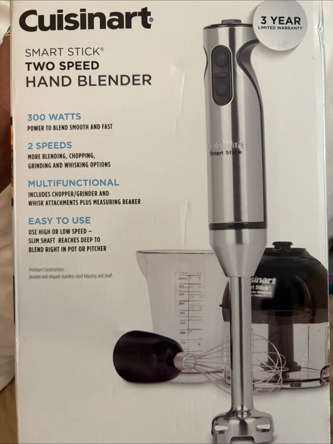 Cuisinart Smart Stick Two Speed Hand Blender thumbnail