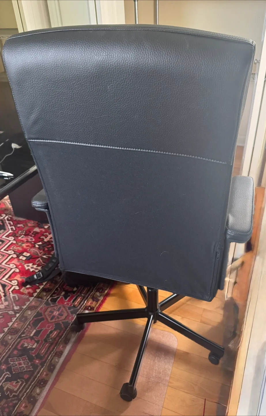 IKEA MILLBERGET Swivel Chair - Murum Black image indicator(4)