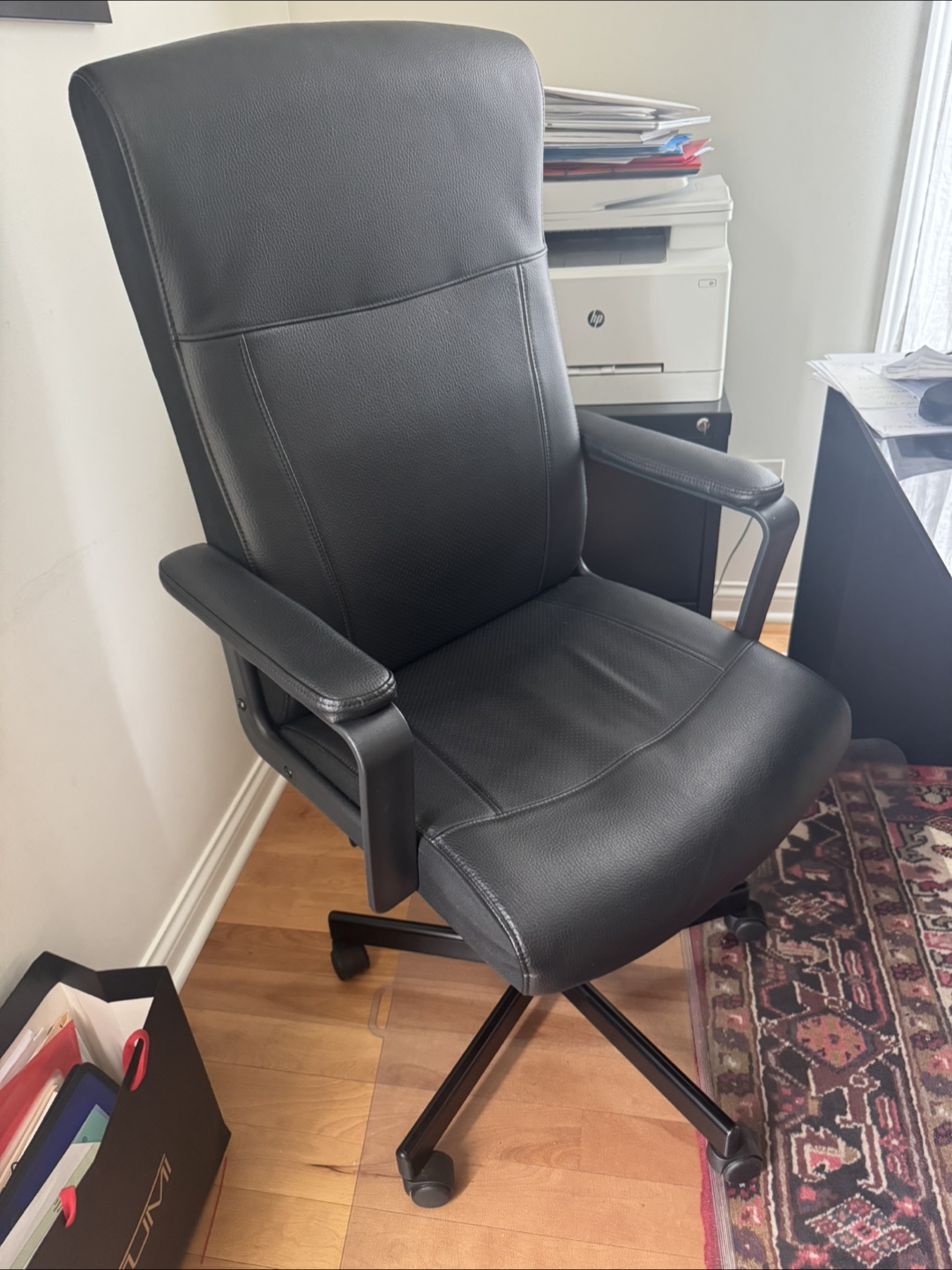 IKEA MILLBERGET Swivel Chair - Murum Black