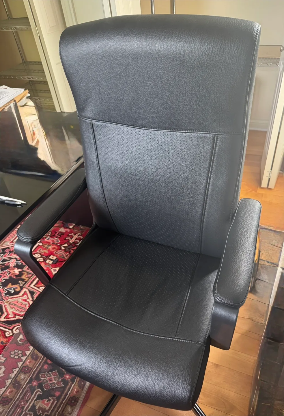 IKEA MILLBERGET Swivel Chair - Murum Black image indicator(3)
