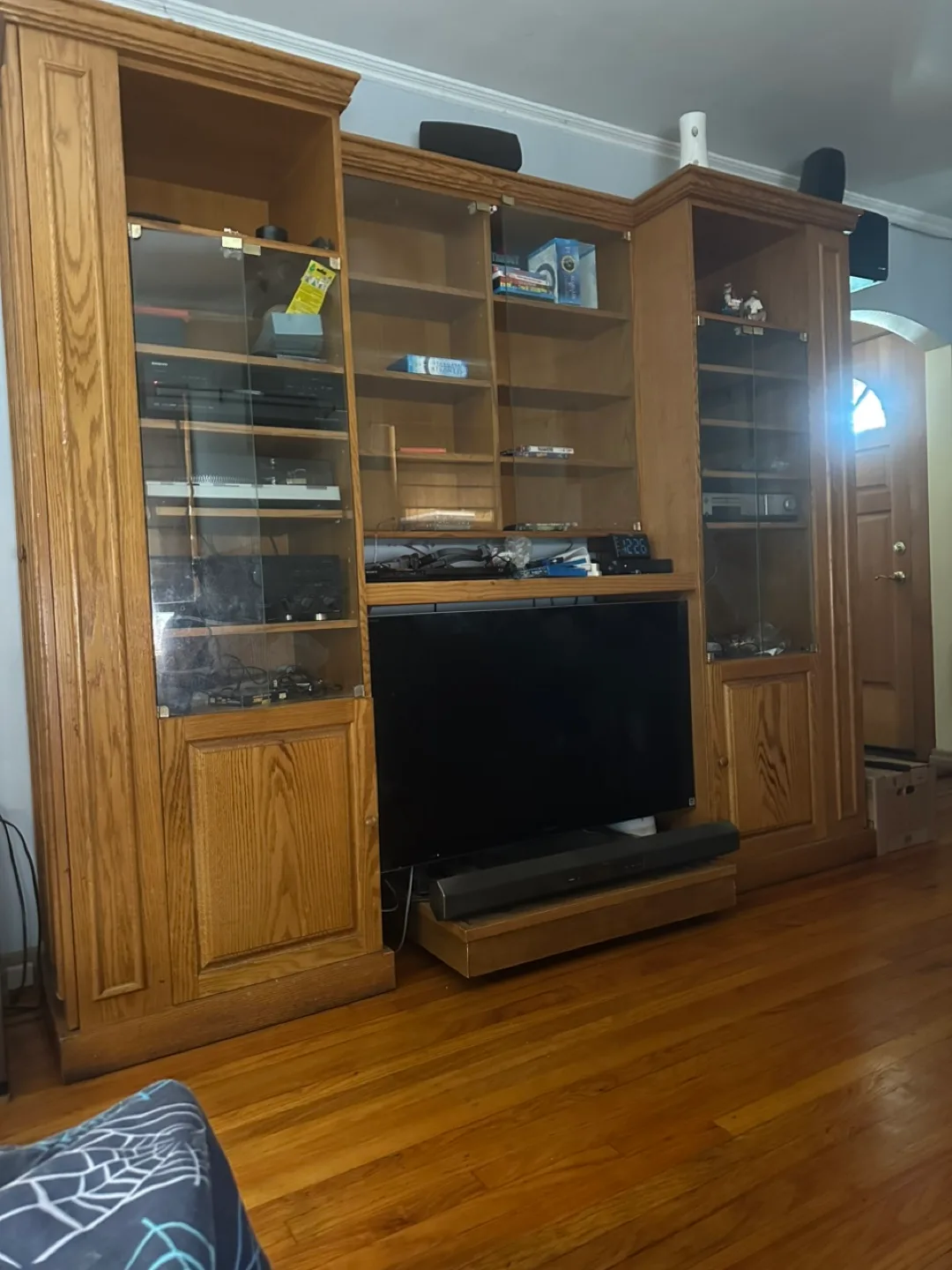 Wooden Entertainment Center thumbnail