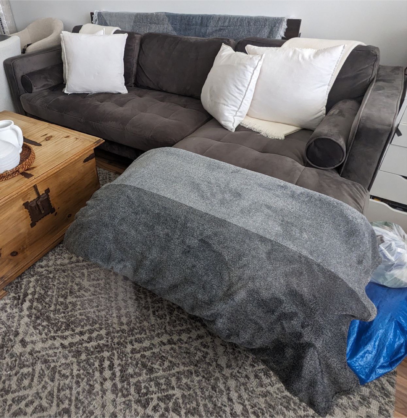 Grey Sectional Sofa