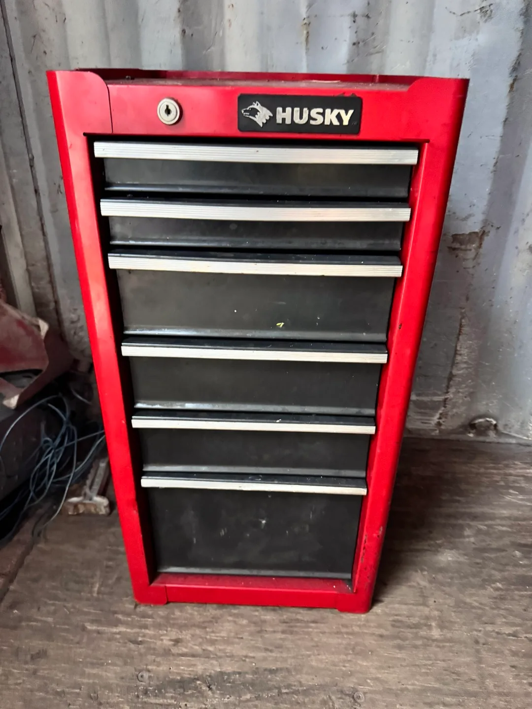 Husky Red Tool Chest with Drawers thumbnail