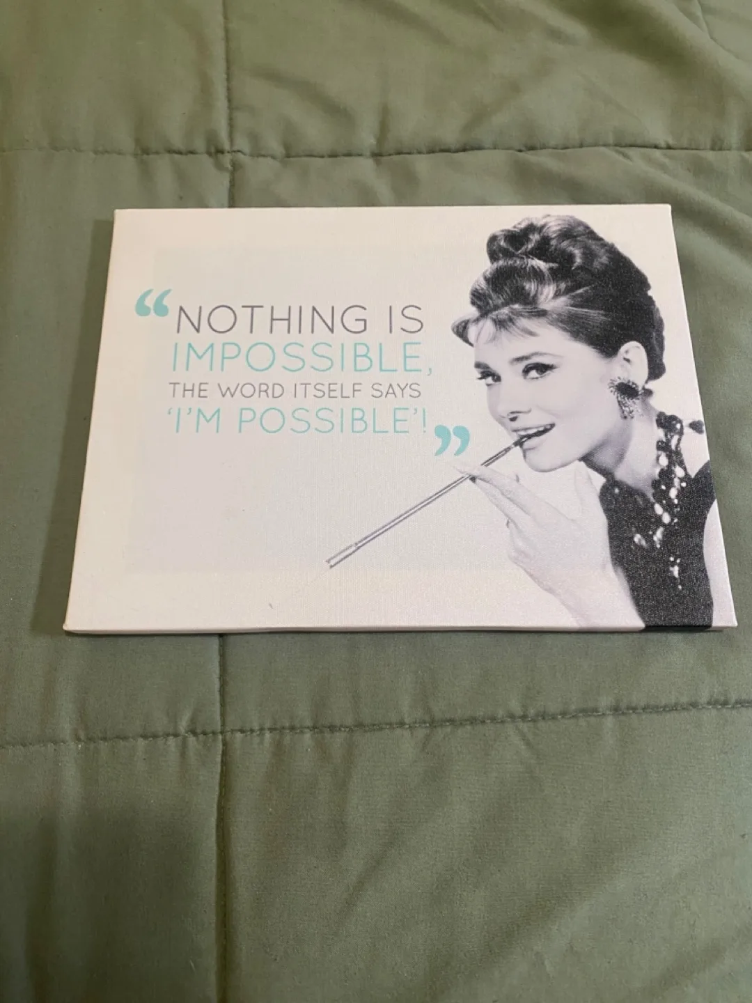 Audrey Hepburn Print thumbnail