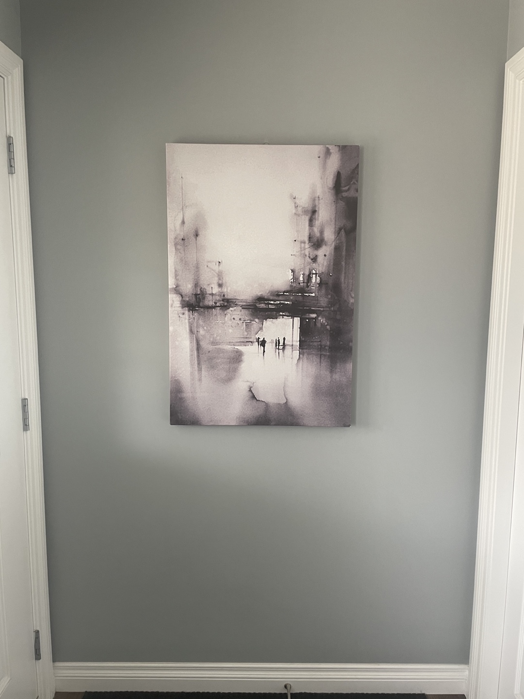 Abstract Black & White Wall Art