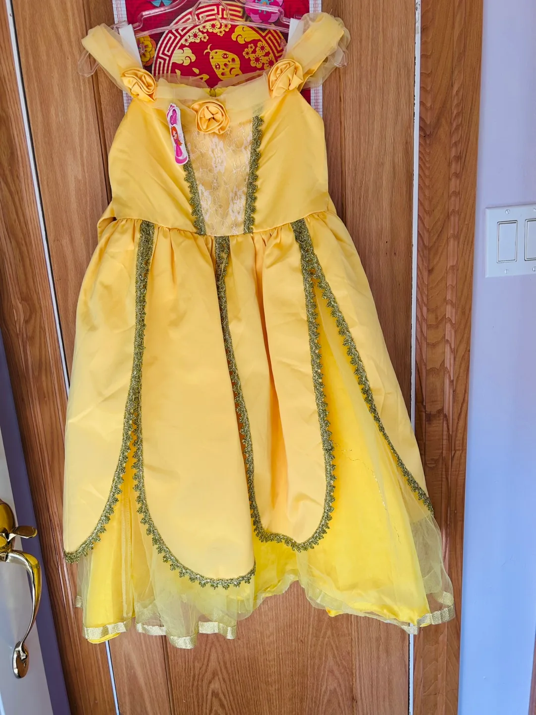 Disney Princess Belle Dress - Size 4/5 thumbnail