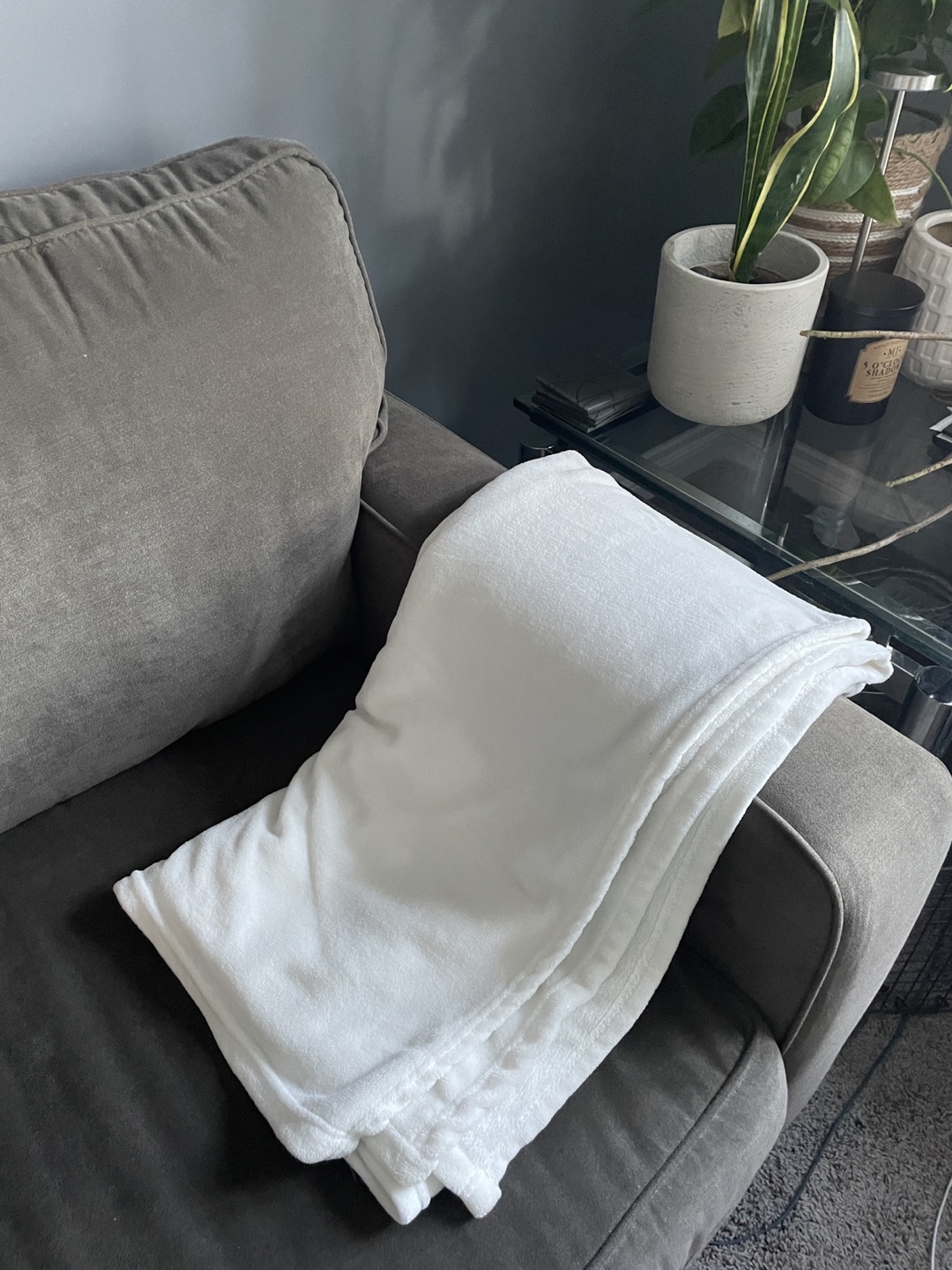 White Plush Blanket