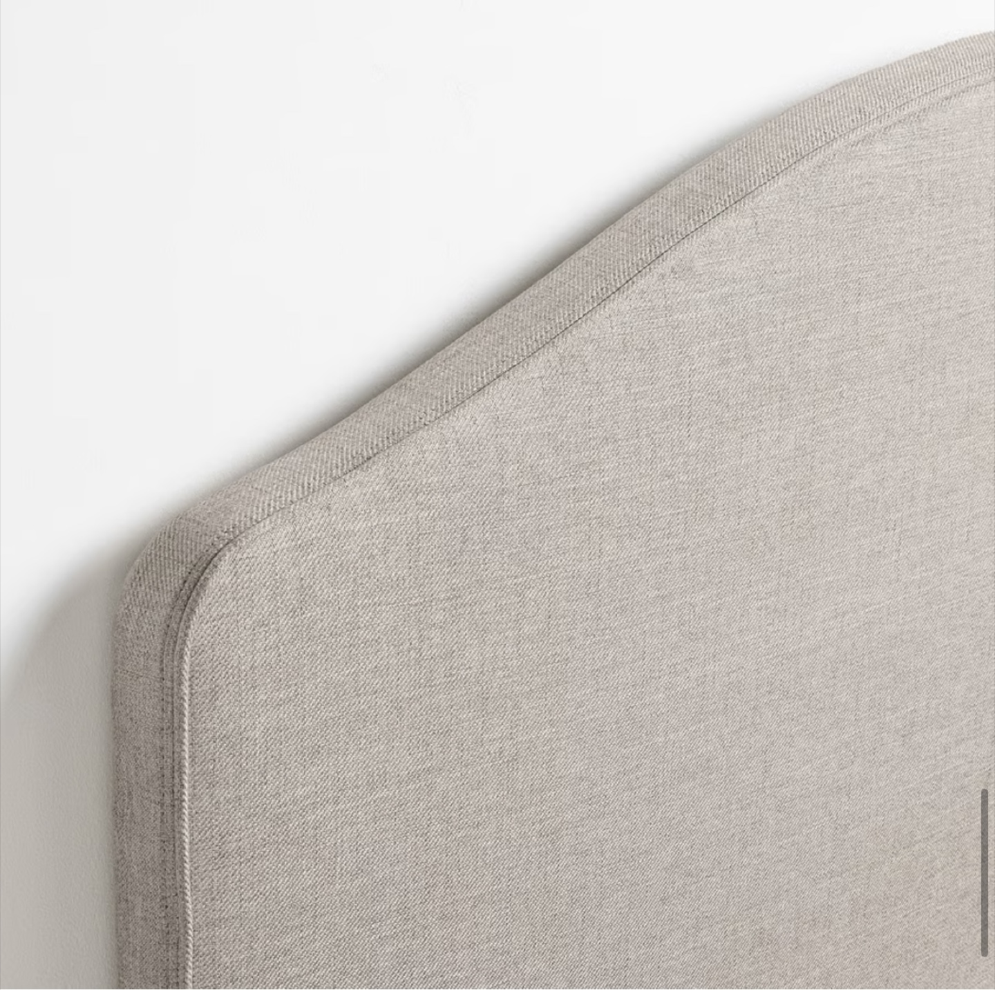 Queen Upholstered Bed Frame and Firm Mattress - photo 4