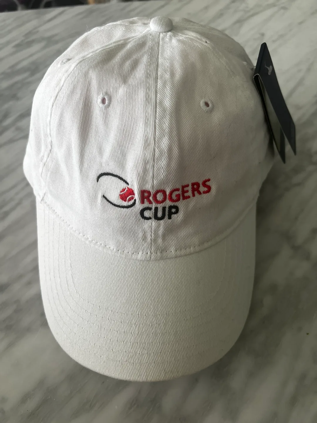 Rogers Cup White Cap - New with Tags thumbnail