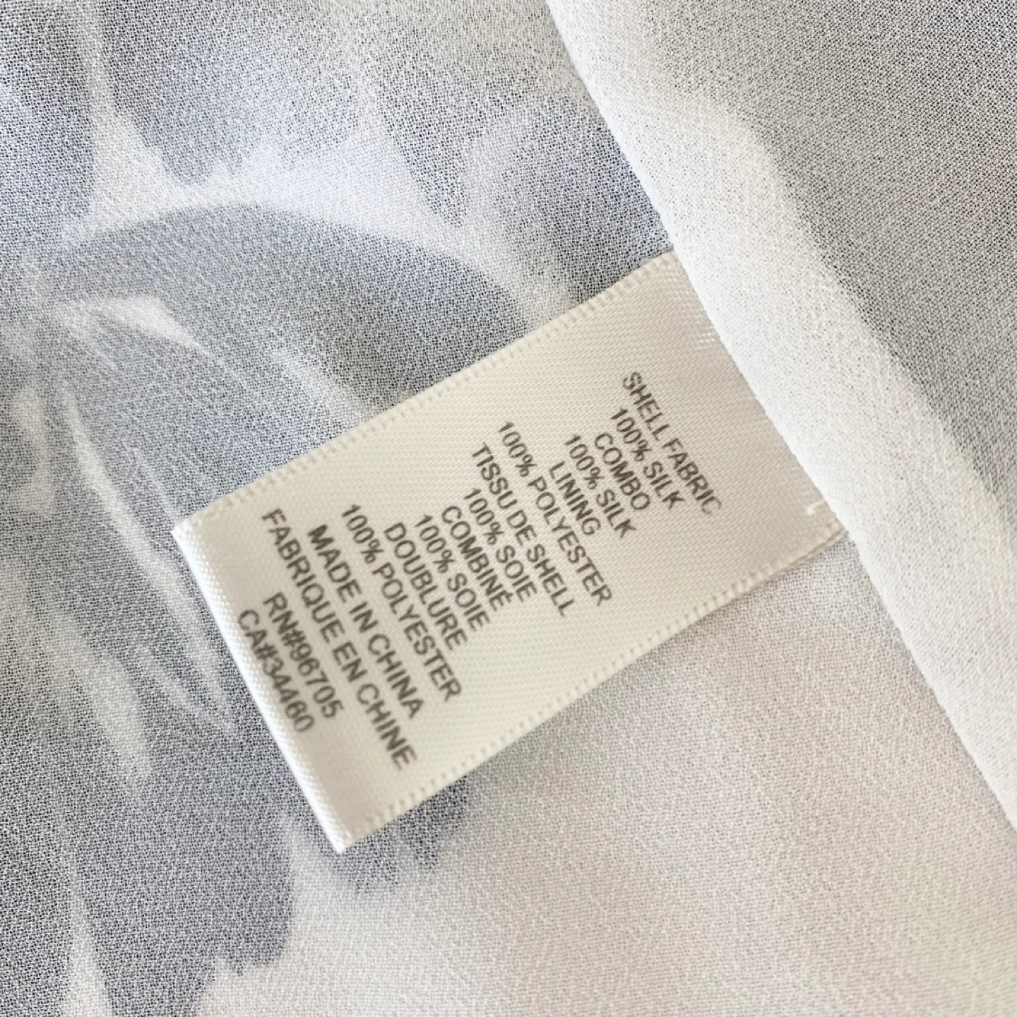 Rebecca Taylor 100% Silk Floral Sleeveless Blouse image indicator(8)