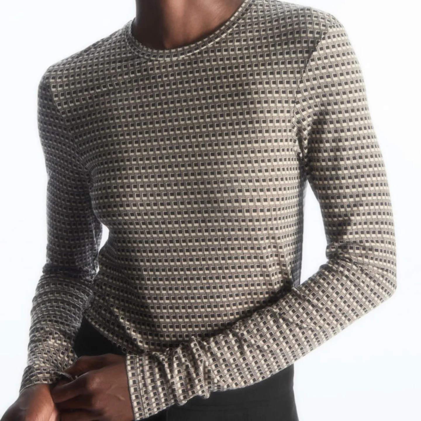 COS Second-Skin Long Sleeve Top thumbnail