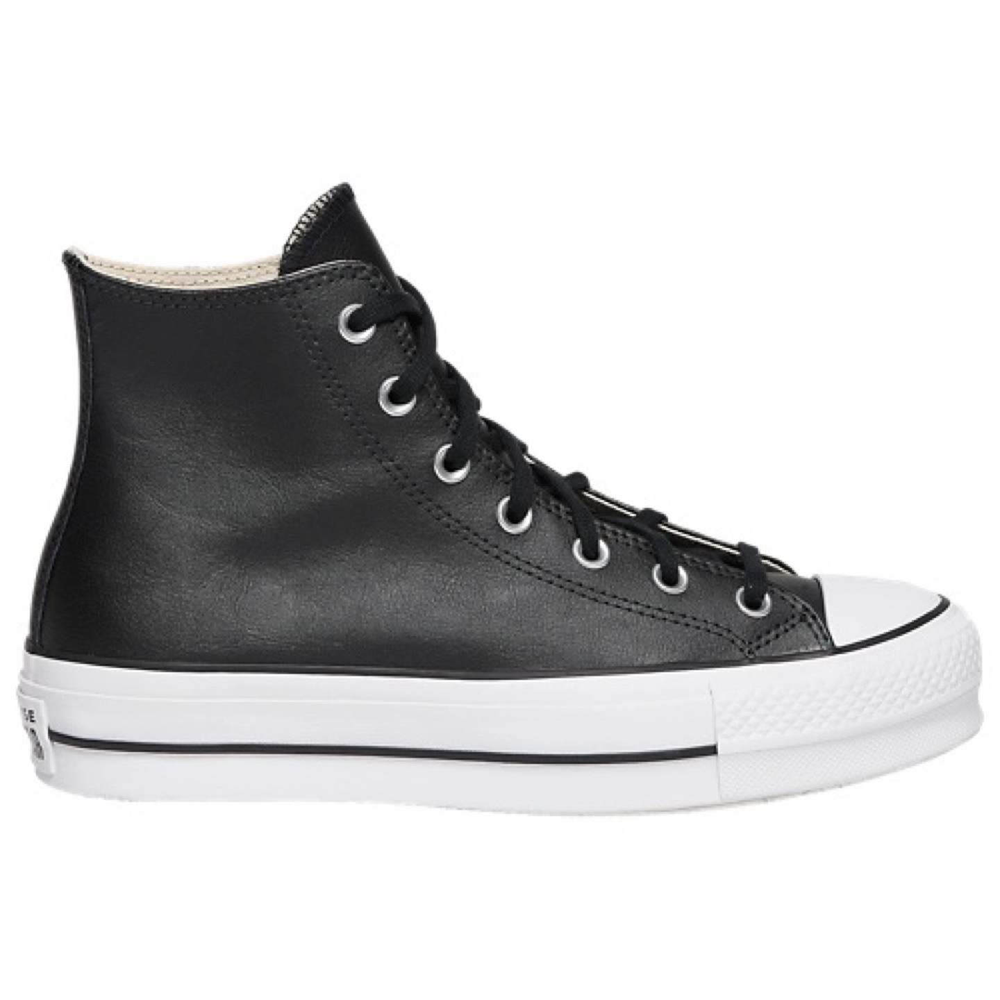 New Converse Chuck Taylor All Star Lift Hi Black Leather US 10 - photo 3