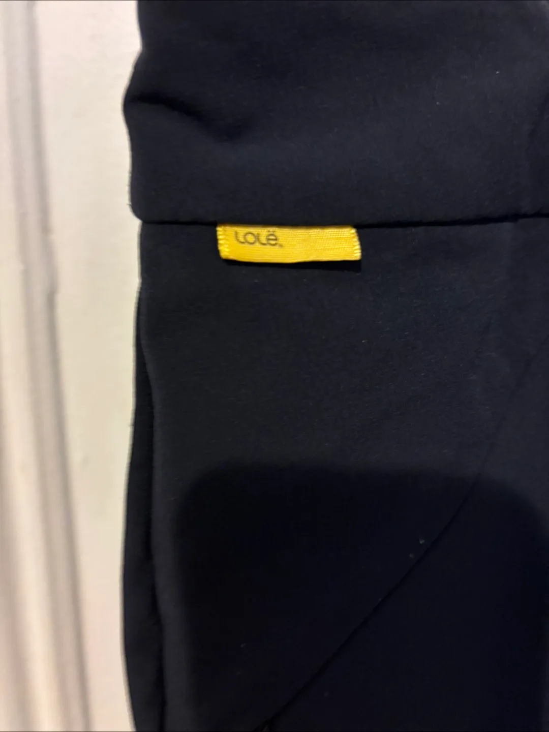Lolë Black Pants size 10/12 thumbnail