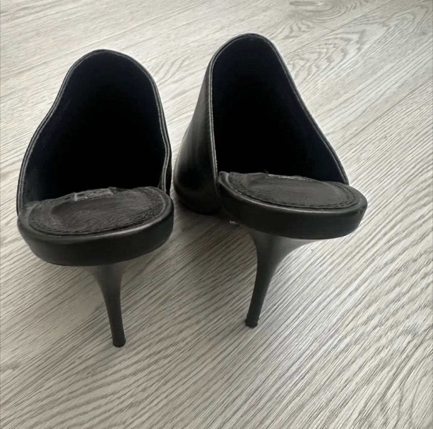 Topshop Black Heels Size 7 image indicator(4)