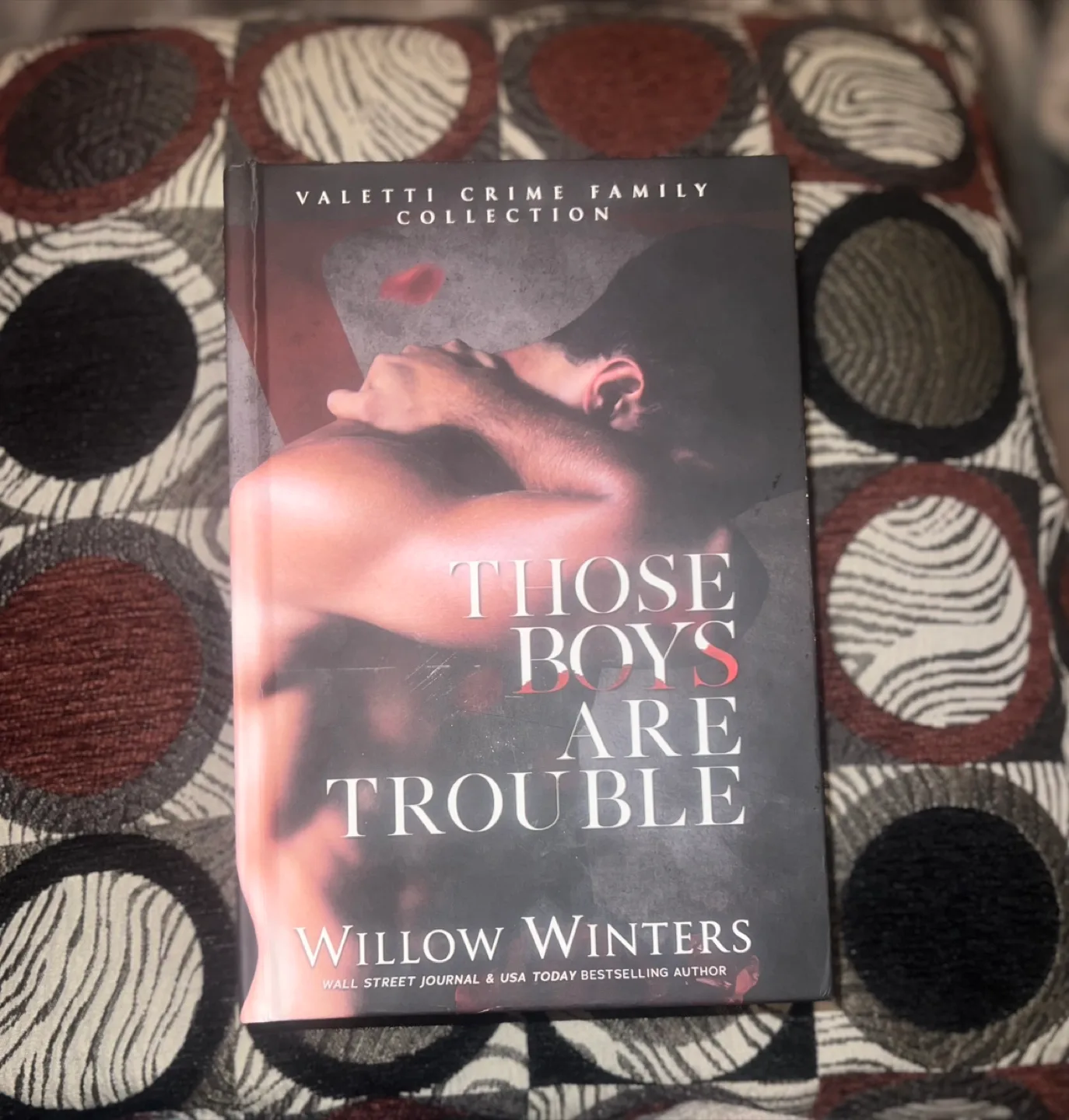 Hard cover Those Boys Are Trouble by Willow Winters thumbnail