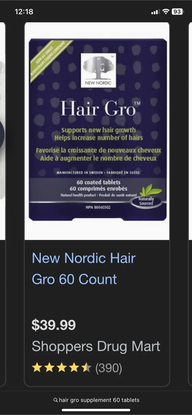 Hair Gro (60 count) image indicator(6)