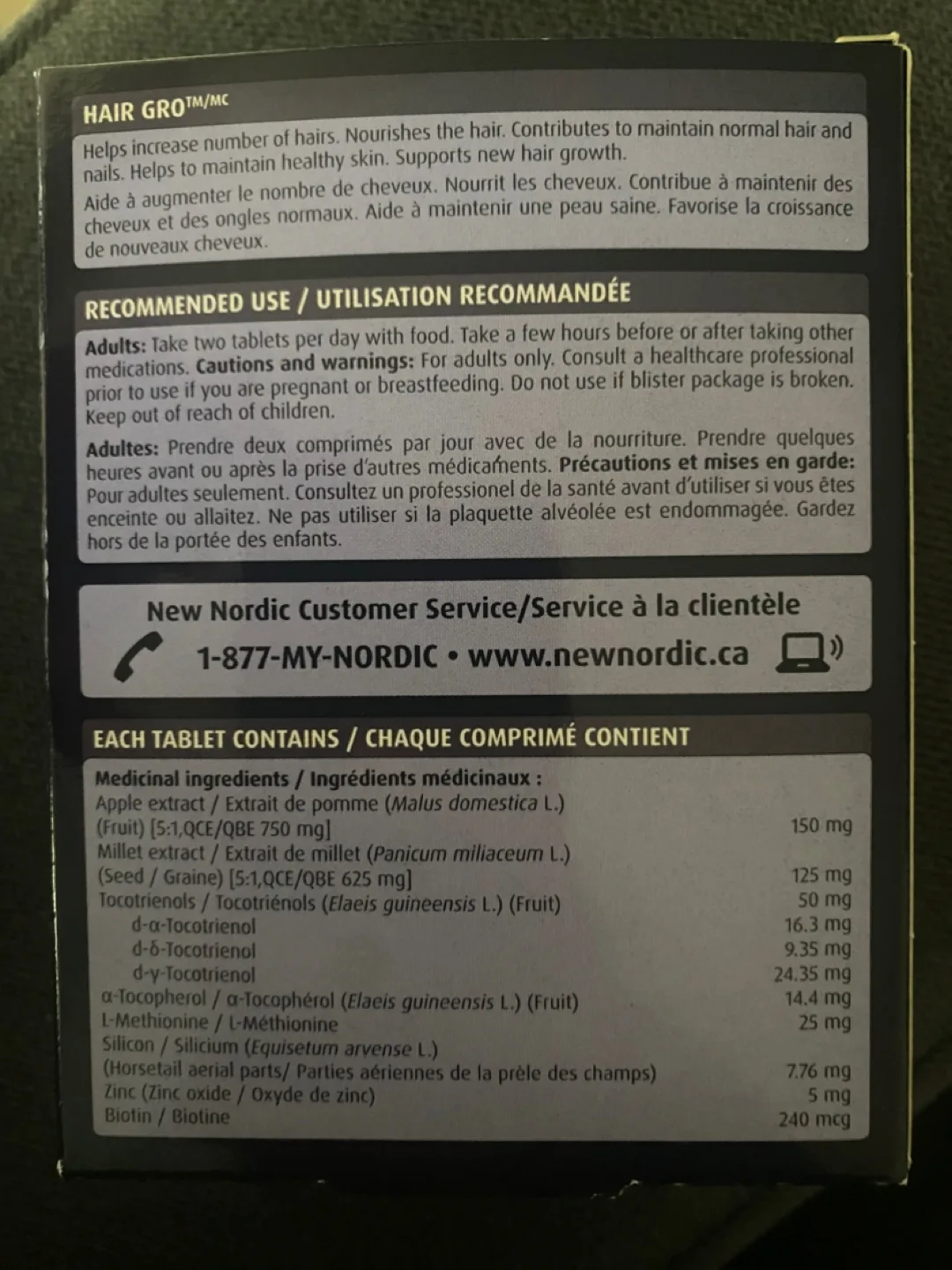 Hair Gro (60 count) image indicator(3)