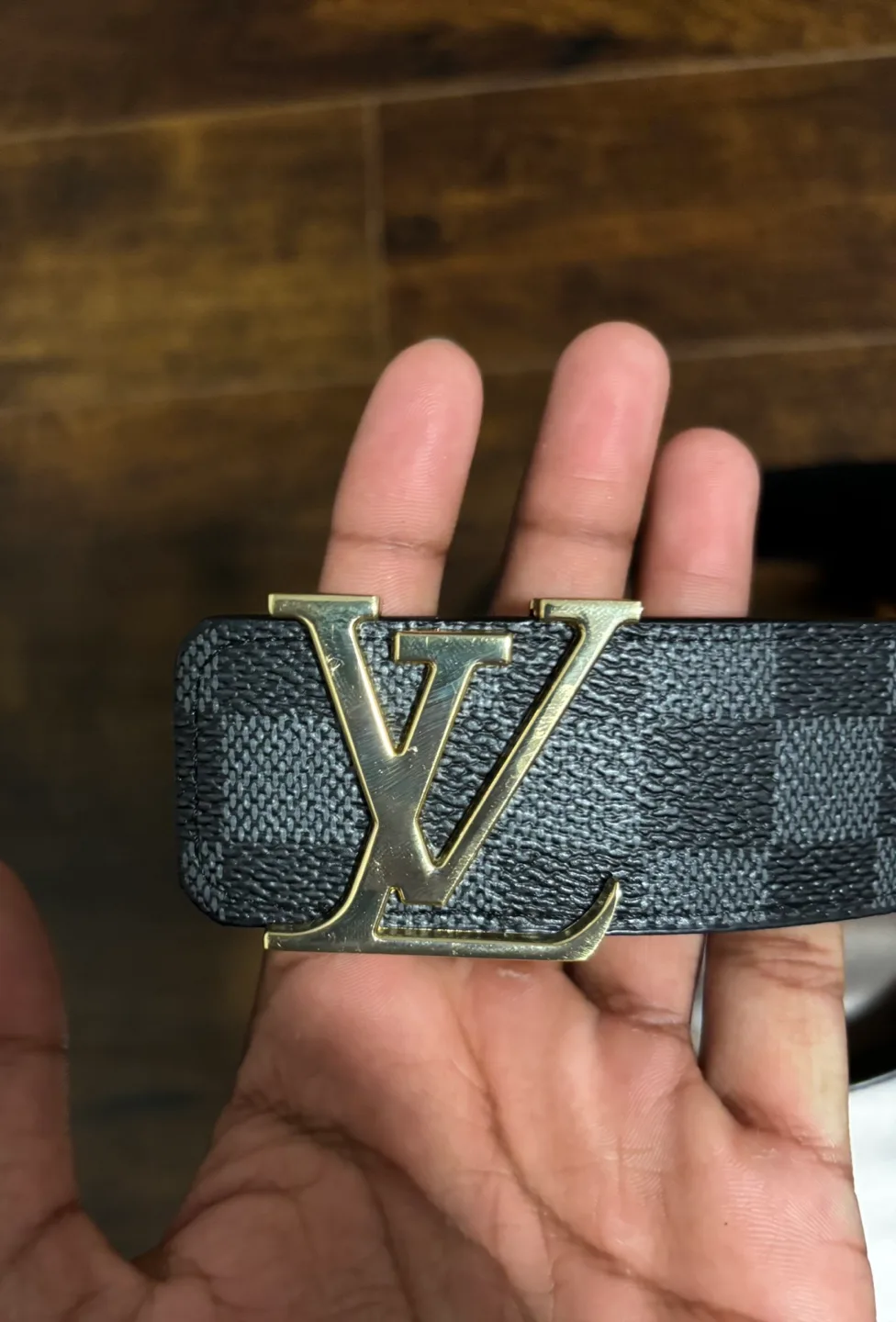 Louis Vuitton Damier Graphite Belt - Size 105/42 image indicator(2)