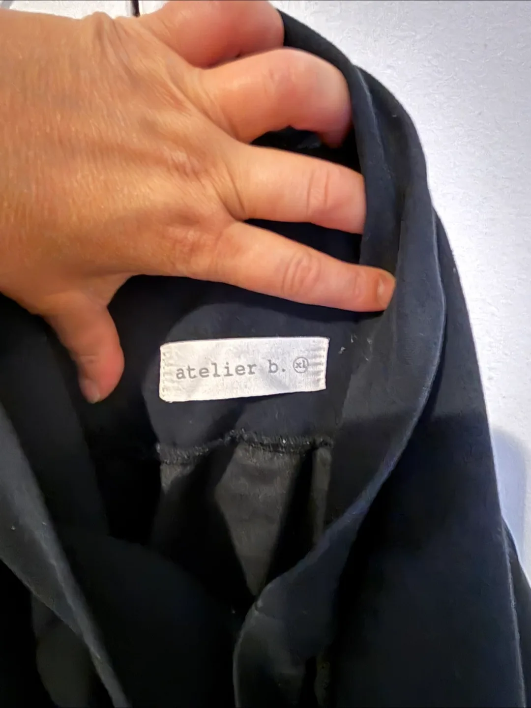 Atelier B. Black Skirt - Size XL thumbnail