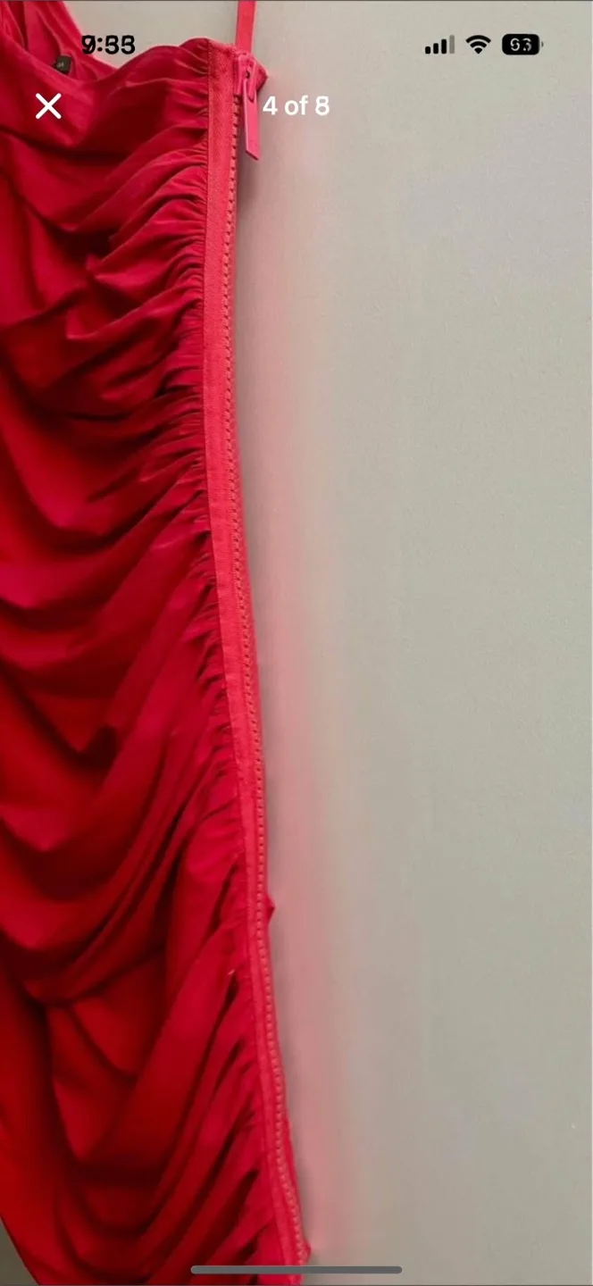 Armani Exchange Red Dress - Size 4 image indicator(4)