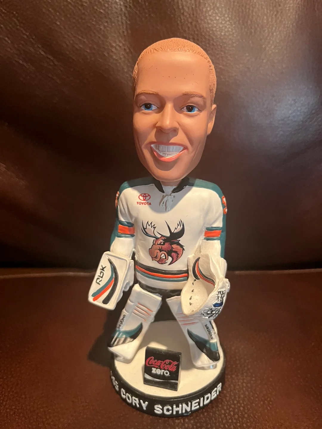 Cory Schneider Bobblehead - Manitoba Moose Goalie thumbnail