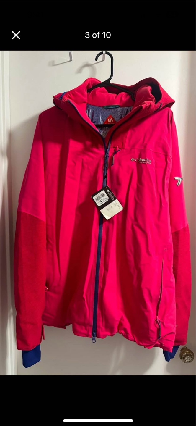 Columbia Titanium Pink Jacket - Size: XL - photo 3