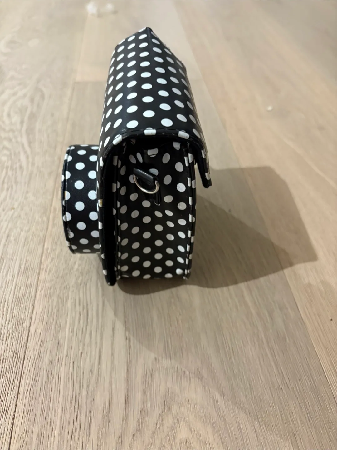 Instax Camera Case - Black & White Polka Dot thumbnail