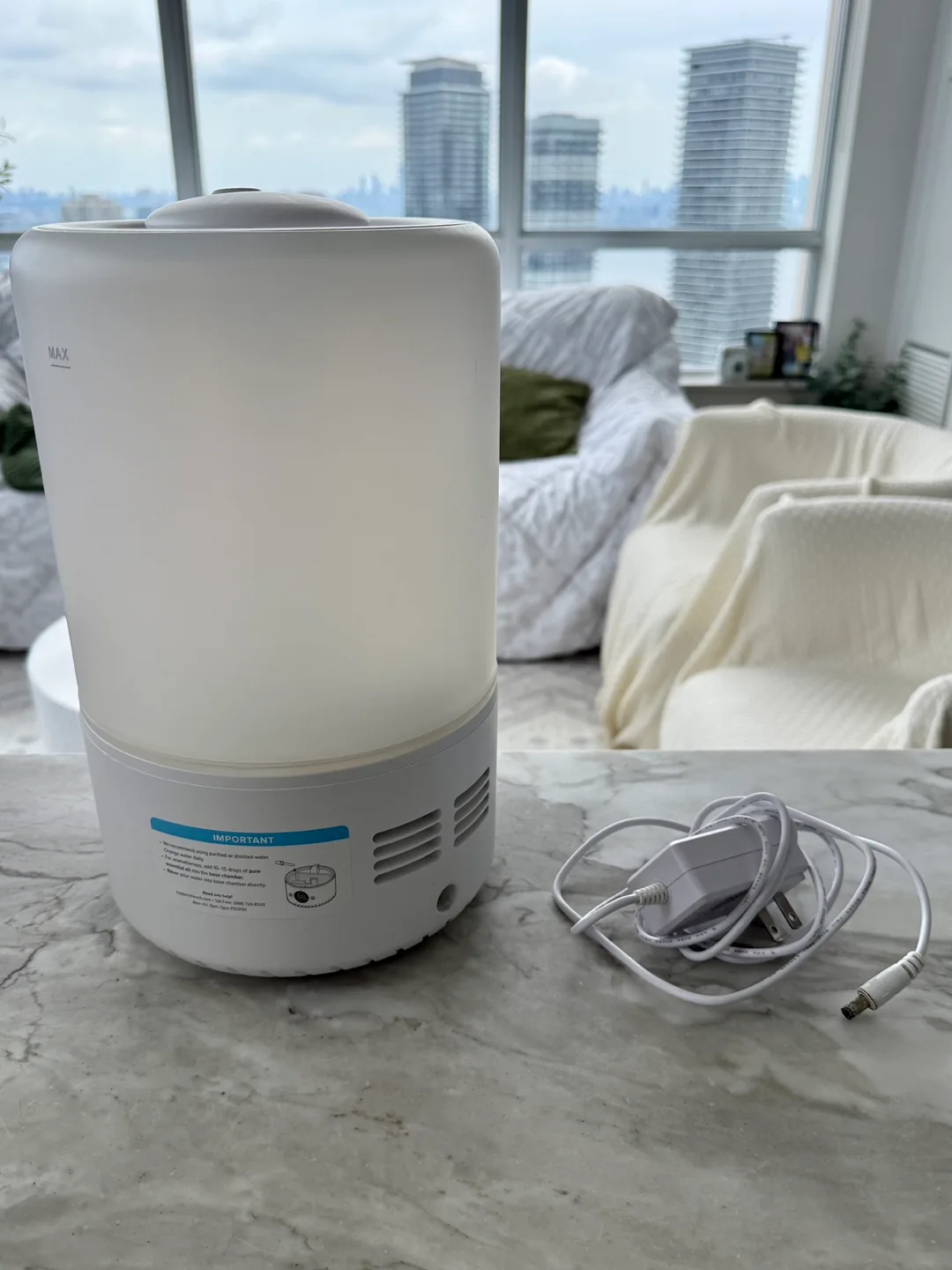 Levoit 3L Ultrasonic Cool Mist Humidifier image indicator(2)