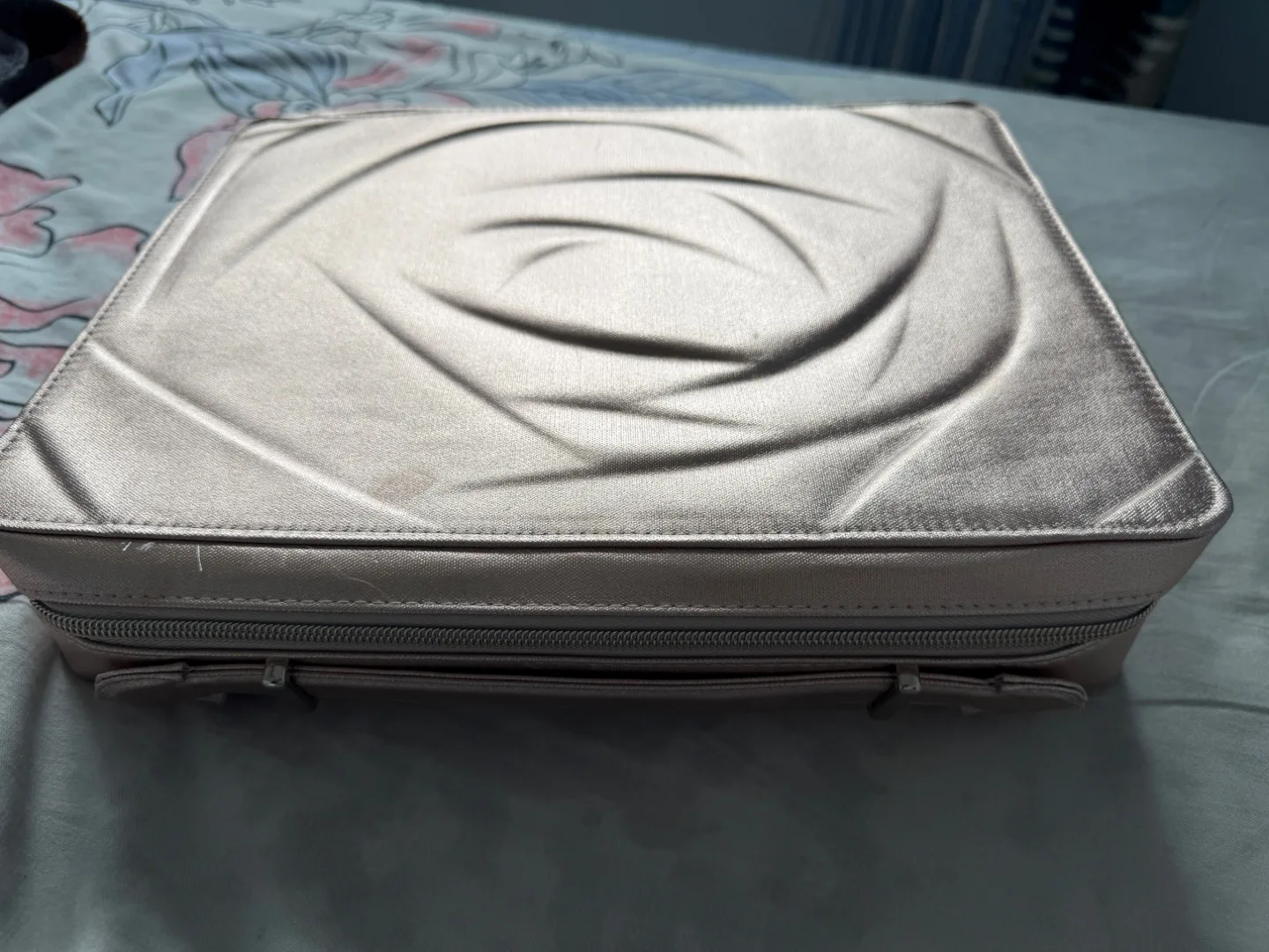 Lancome Rose Gold Makeup Travel Case thumbnail