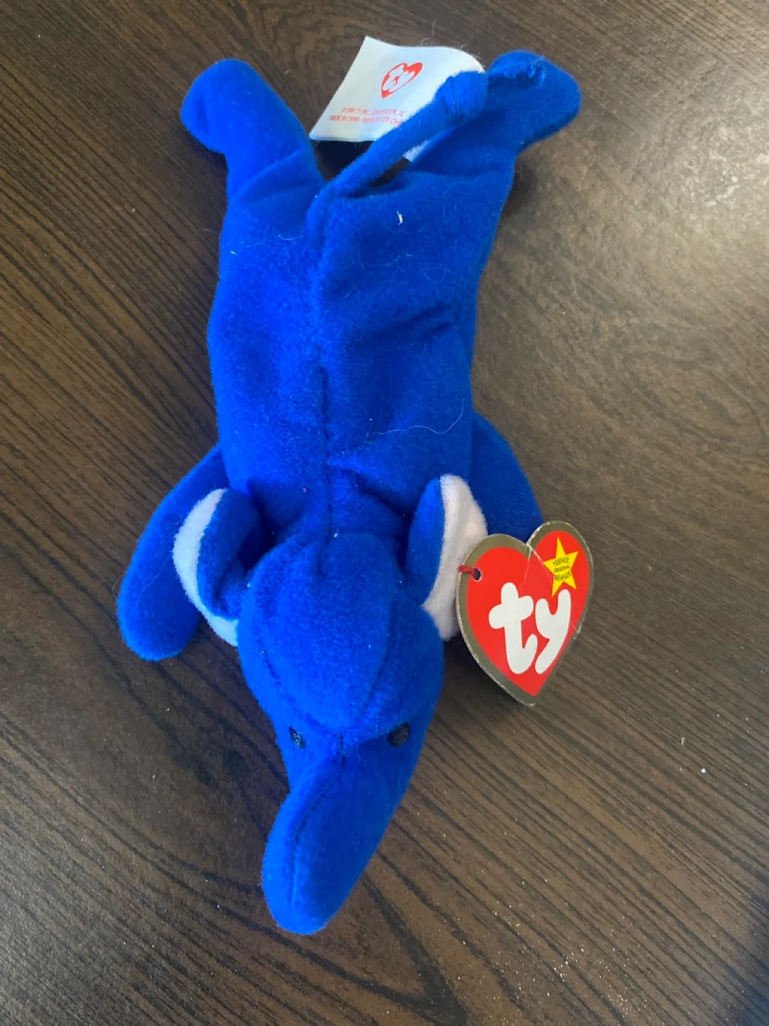 Teenie Beanie Babies Peanut Royal Blue Elephant thumbnail