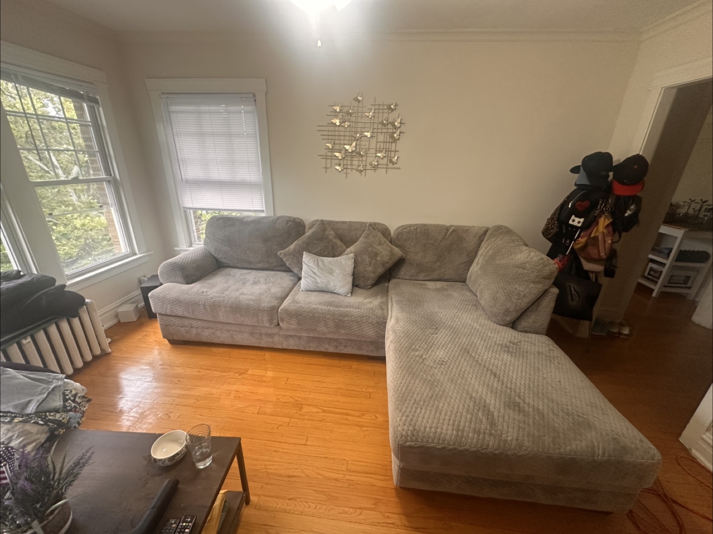 Sectional Sofa - Light Gray