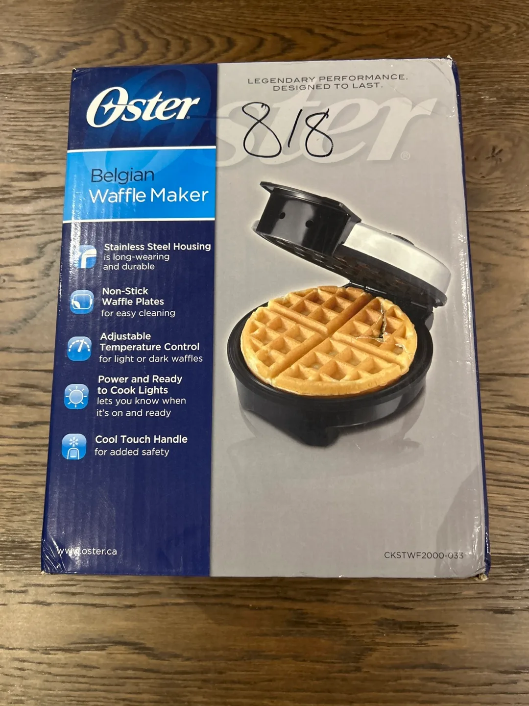Oster Belgian Waffle Maker thumbnail
